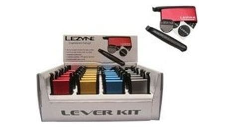 Kit de crevaison lezyne lever kit 24 unites