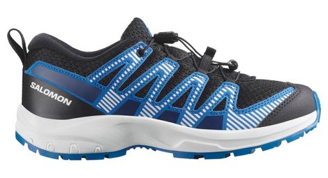 Salomon XA Pro V8 Trailrunning-Schuhe Schwarz/Blau Kinder