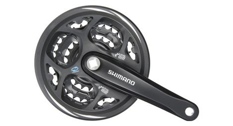 Shimano Altus MT311 3 x 7 / 8v Kurbelgarnitur - 42/32/22 Zähne Schwarz