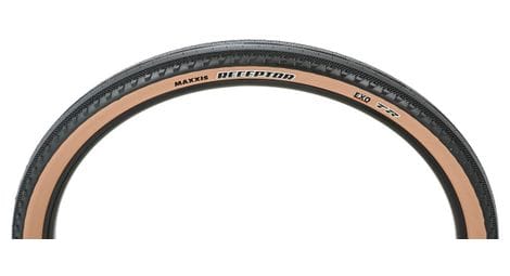 Pneu gravel maxxis receptor 650b tubeless ready souple exo protection dual compound flancs skinwall