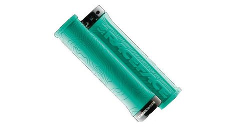Race face paire de grips half nelson turquoise
