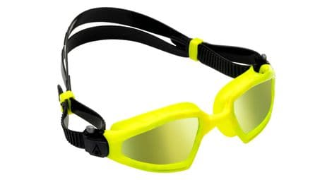 Aquasphere kayenne pro schwimmbrille gelb / schwarz - gelbe linsen