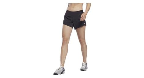 Pantalón corto reebok united para mujer de fitness negro