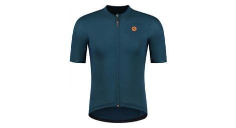 Maillot manches courtes rogelli distance homme bleu/orange