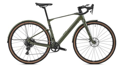 Mondraker dusty sx r electric gravel bike sram apex 12s 350wh 700mm green carbon 2023 m / 167-178 cm