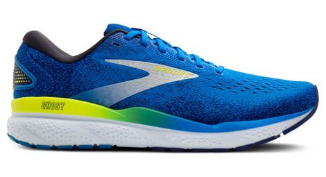 Brooks ghost 16 running-schuhe blau/gelb für männer