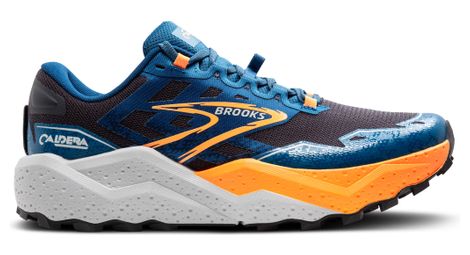 Chaussures trail brooks caldera 7 bleu/orange homme