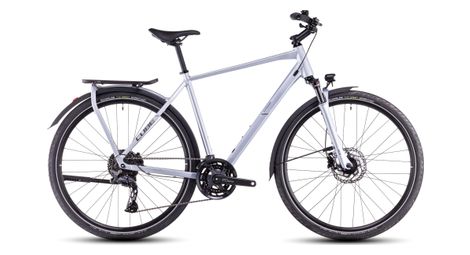 Cube katmandú pro bicicleta de trekking shimano cues 10s 700 mm plata 2025