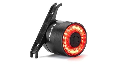 Rockbros q3 feux arrière de vélo led avec système d'arrêt intelligent