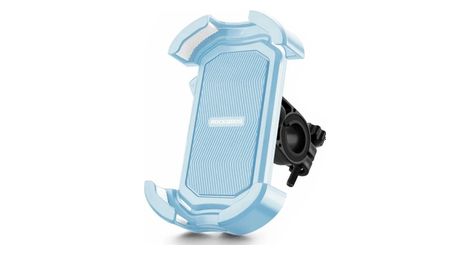 Support de téléphone anti-choc pour vélo bleu