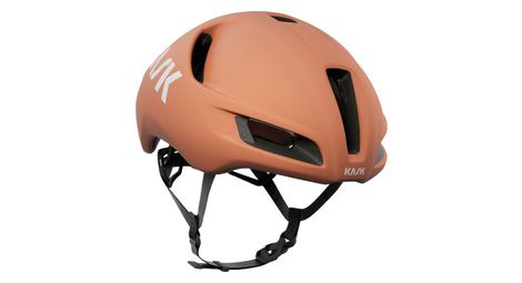 Casque route kask utopia y cognac
