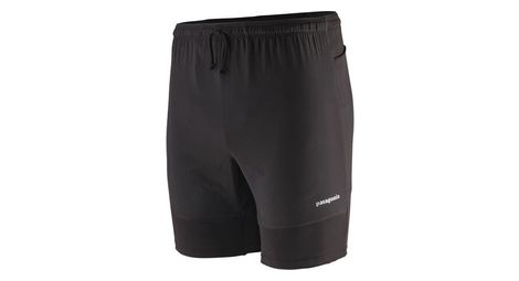 Pantalón corto patagonia endless run shorts hombre negro