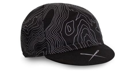 Gorra de ciclismo restrap yorkshire contours negro