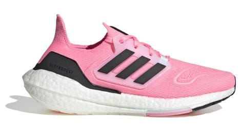 Adidas running ultraboost 22 pink black women's shoes
