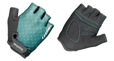 Gripgrab rouleur women short guantes verde negro