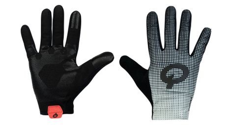 Guantes prologo blend dedos largos gris negro