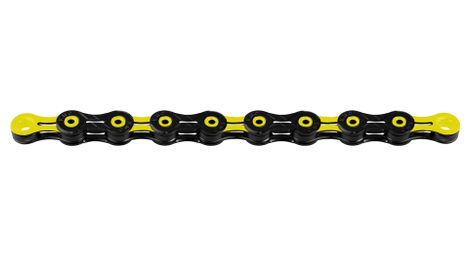 Chain kmc dlc11 118 links 11s black yellow