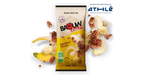 Barretta energetica Baouw Extra Banana / Pecan 50g