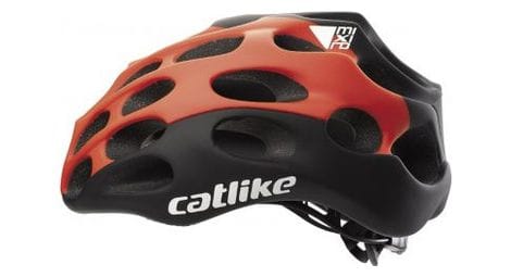 Casque mixino asymetric black-red matt