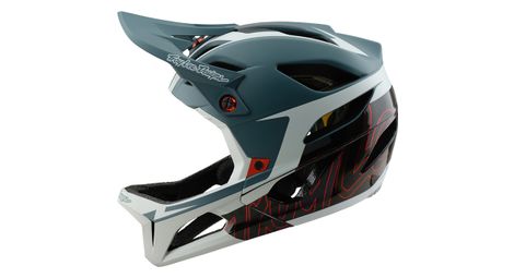 Casque intégral troy lee designs stage mips bleu/gris