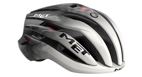 Casco met trenta 3k carbon mips team uae emirates xrg 2025 road negro/blanco