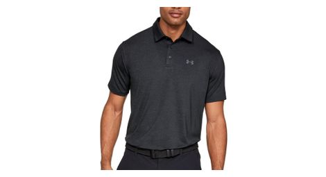 Polo de golf noir homme under armour playoff polo 2.0