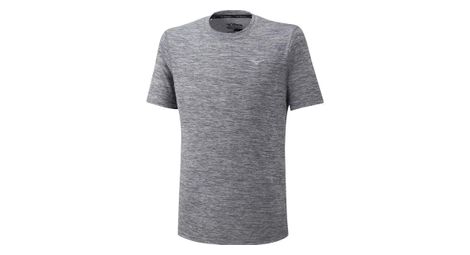 Maillot manches courtes mizuno impulse core gris