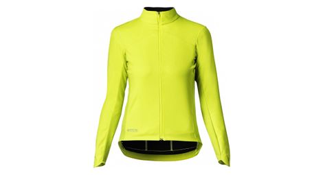 Maillot manches longues femme mavic mistral jaune fluo