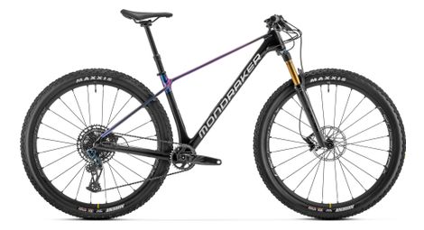 Mondraker chrono carbon dc rr bicicleta de montaña semirrígida sram gx/nx eagle 12v 29'' negra/morada 2024 s / 163-170 cm