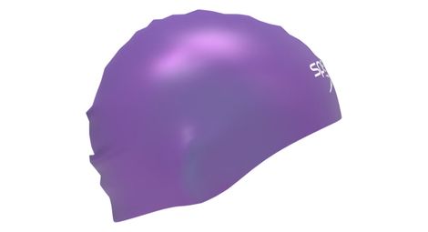 Gorro de baño Speedo para adultos Fastskin Hiro morado/blanco