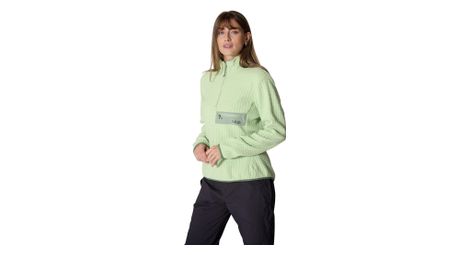 Polaire rab ramshaw 1/2 zip vert femme