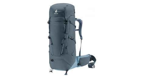 Deuter aircontact core 40+10 hiking bag grey blue