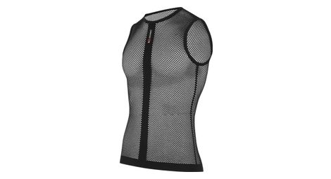 Assos superlight ärmelloses unterhemd schwarz