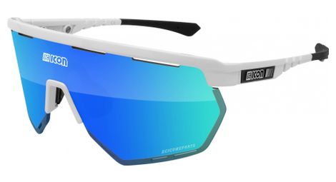 Scicon sports aerowing lunettes de soleil de performance sportive (multimirror bleu scnpp/luminosité blanche)