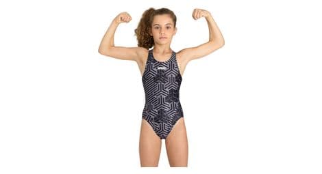 Maillot de bain 1 pièce enfant arena kikko pro swimsuit swim tech noir