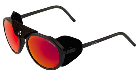 Lunettes cairn fuji noir rouge polarise