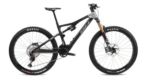 Vtt électrique tout-suspendu bh ilynx trail carbon 8. shimano slx/xt 12v 540 wh 29 noir/beige