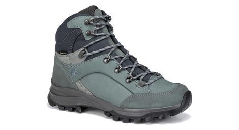 Damen-wanderschuhe hanwag banks lady gore-tex grau