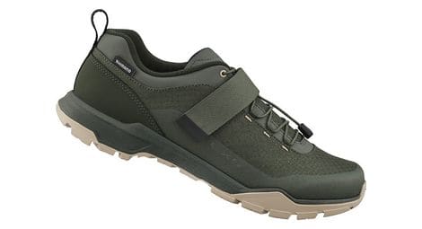 Chaussures vtt shimano ex500 vert olive