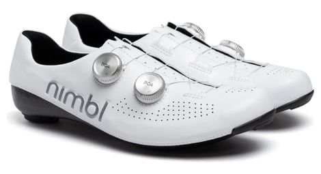 Zapatillas de carretera nimbl ultimate blancas/plateadas