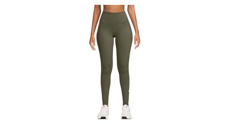 Calzamaglia lunga nike one khaki donna