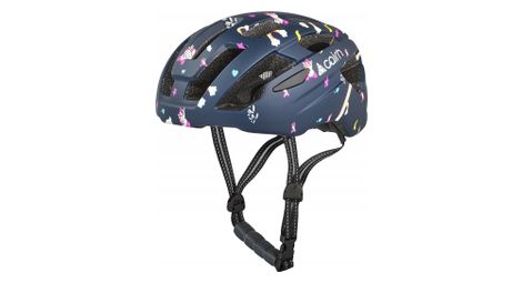 Casque enfant cairn prism j ii mat midnight unicorn / bleu