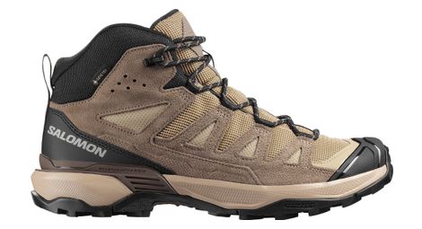 Wanderschuhe Salomon X Ultra 360 Leather Mid GTX Braun Herren