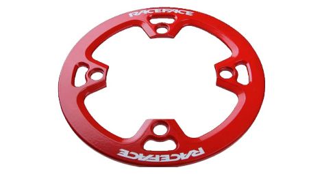 Protège Plateau Race Face Light 4 Trous Rouge