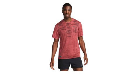 Maillot manches courtes nike dri fit adv run division techknit rouge