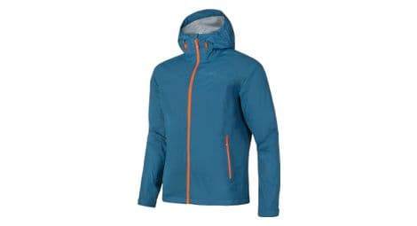 Veste imperméable de randonnée alpinus carniche bleu - homme