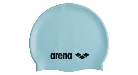 Bonnet de bain arena classic silicone bleu