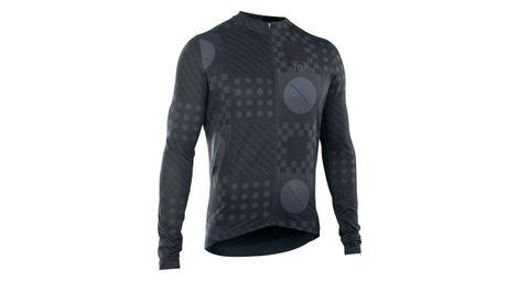 Maglia a maniche lunghe gravel ion vntr amp black uomo