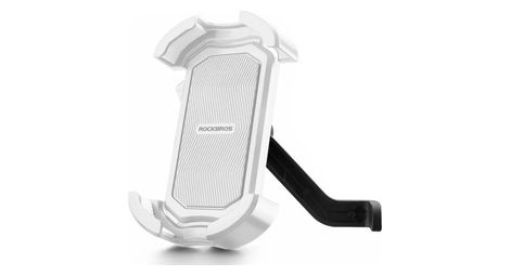 Support de téléphone portable pour vélo antichoc - rétroviseur blanc