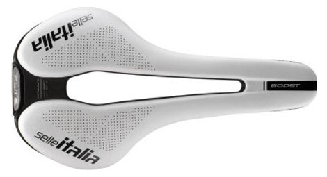 Sillín italia novus boost evo kit carbonio superflow white edition l3
